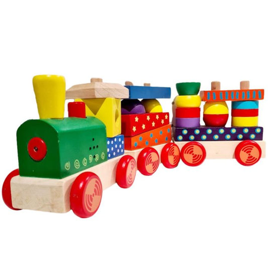 Gerardo's Toys Giant Block Train With Sound