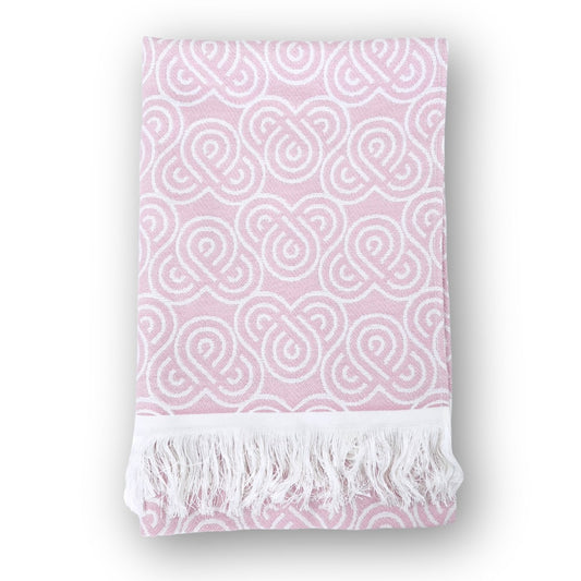 Standard bamboo bath towel 75x150 cm absorbent - Pink
