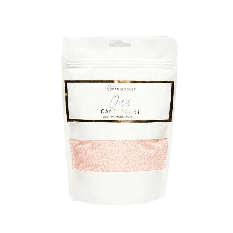 Powdered candle refill kit 330g with natural vegetable wax and wicks - Oasis 330g