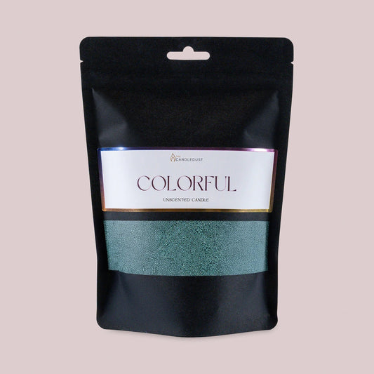 Emerald unscented vegetable wax powder candle refill 330g