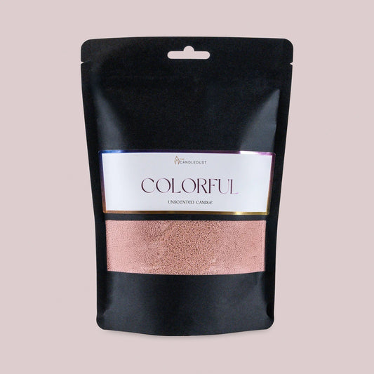 Nude unscented vegetable wax powder candle refill 330g