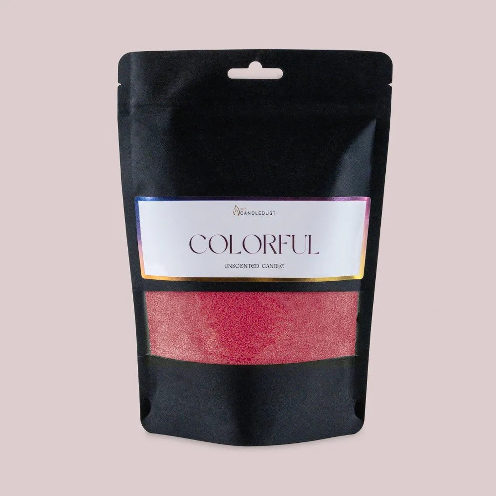  Rasberry unscented vegetable wax powder candle refill 330g 