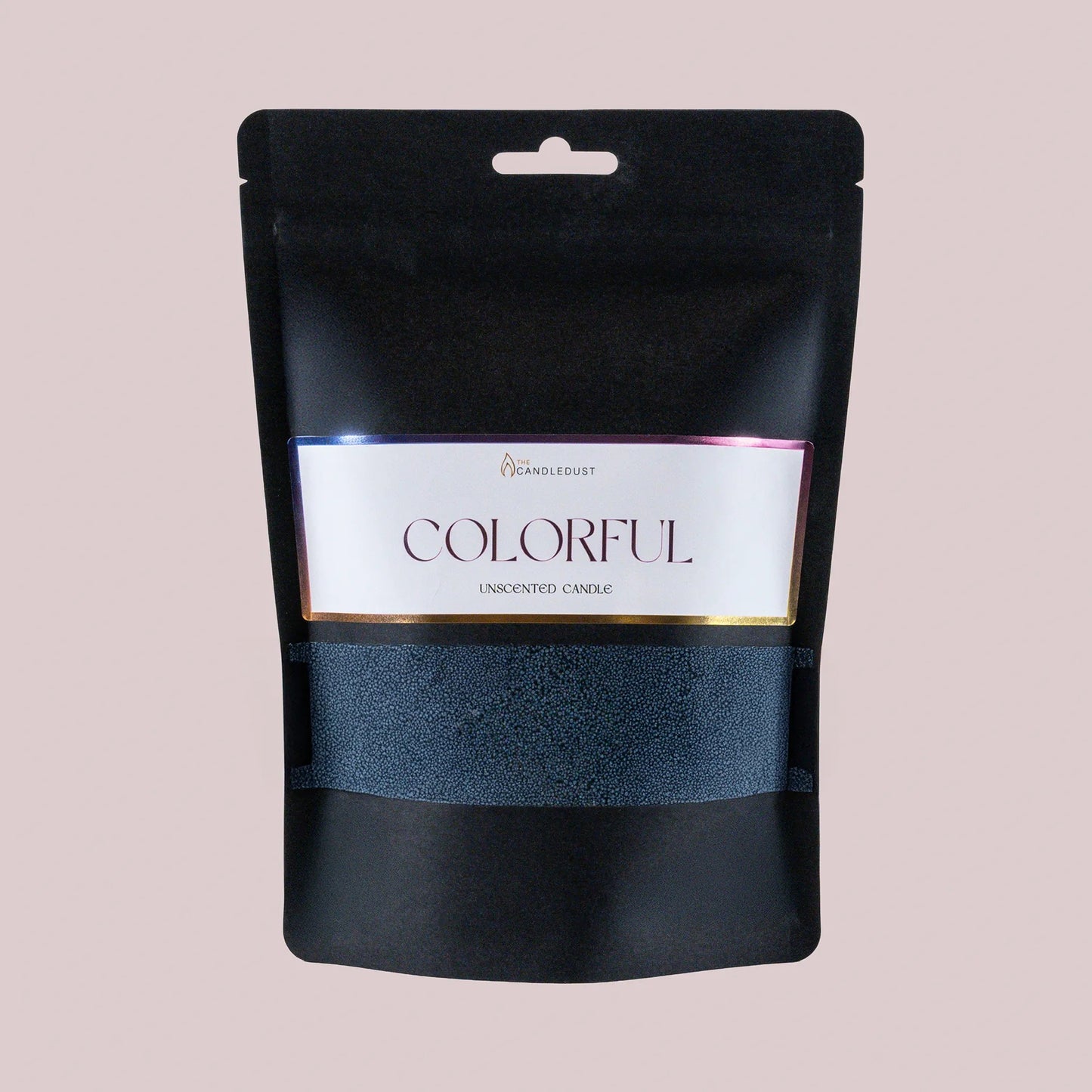  Space Grey unscented vegetable wax powder candle refill 330g Space Grey