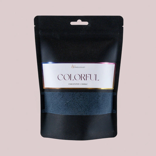  Space Grey unscented vegetable wax powder candle refill 330g Space Grey