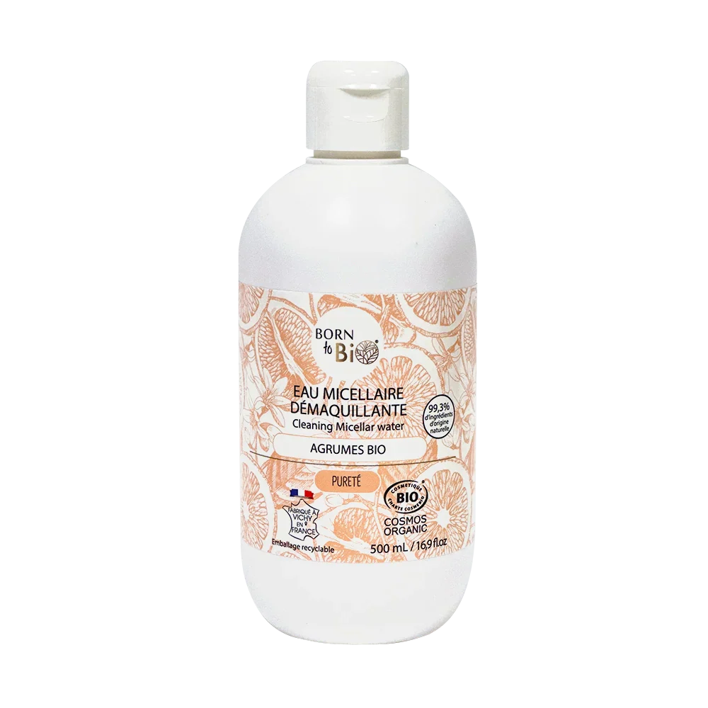 Born to Bio Citrus Micellar Water - Organic Makeup Remover - 500ml