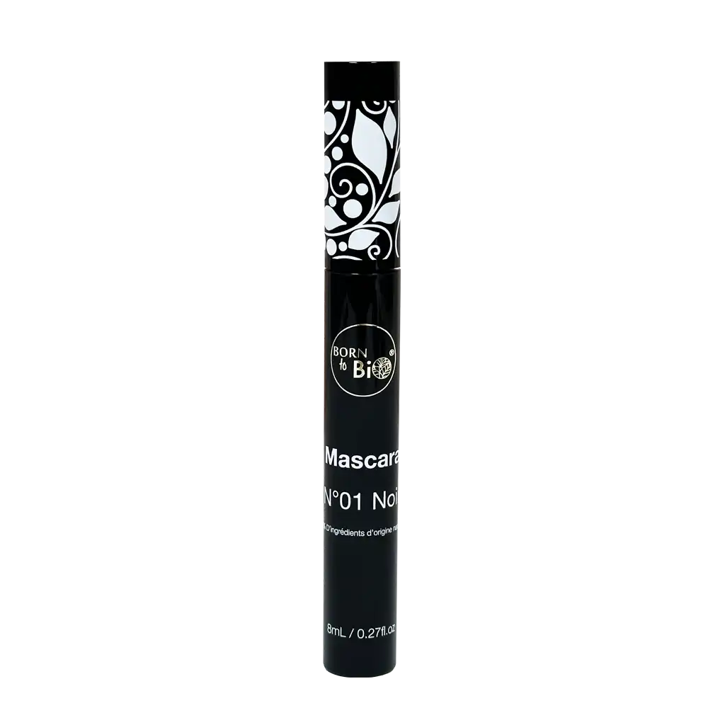 Born to Bio Black Volume Mascara - Organic Eyelash Care - Sensitive Eyes