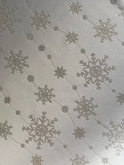 Rectangular Tablecloth - Golden Snowfall