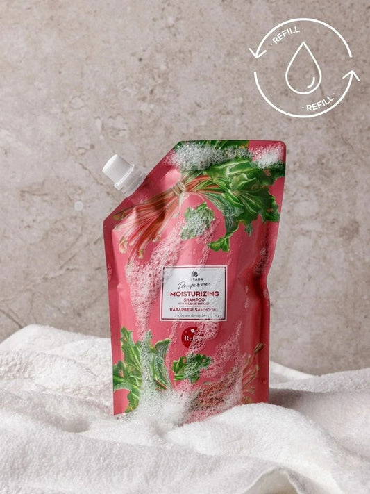 REFILL for Rhubarb Shampoo With Aloe Extract - 500 ml