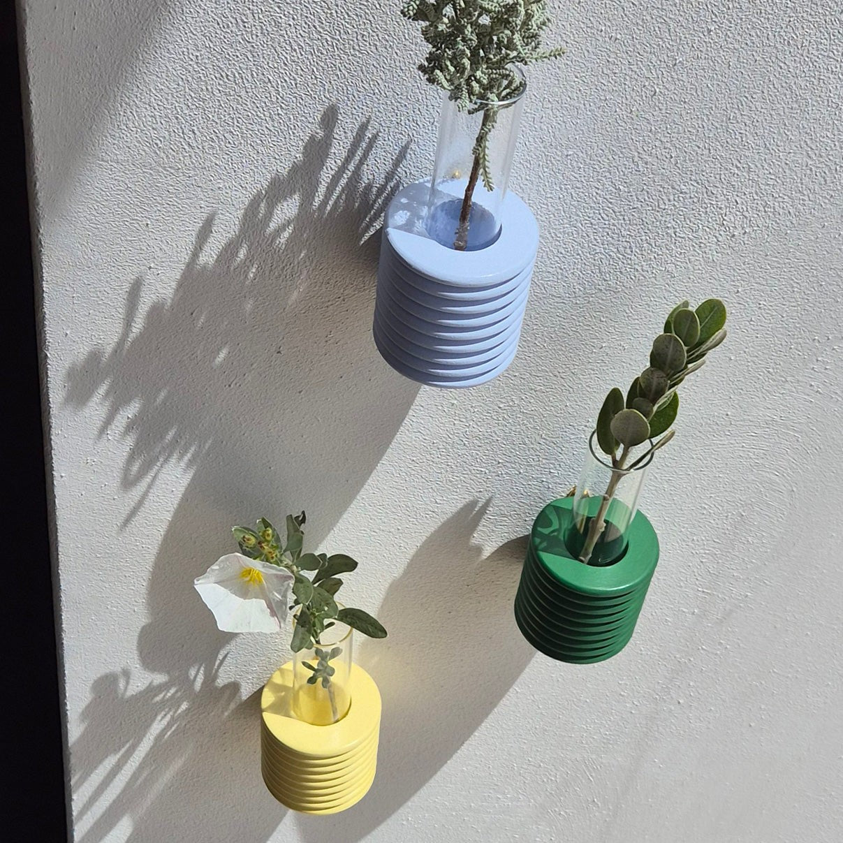 Ribble Wall Vase – Light Blue