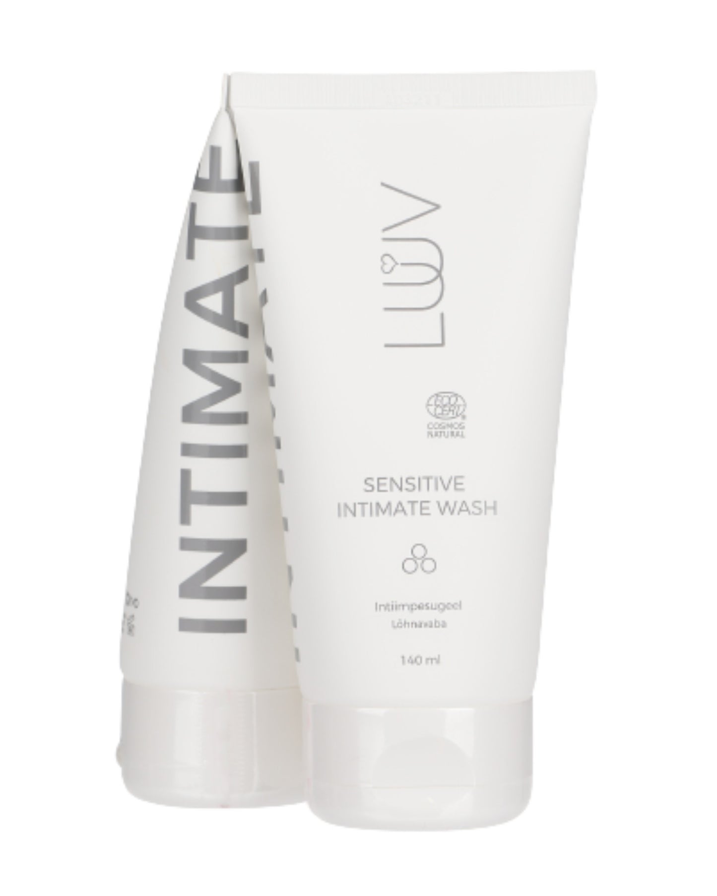 Sensitive Intimate Wash, 140ml - pH-balanced gentle daily care by LUUV.