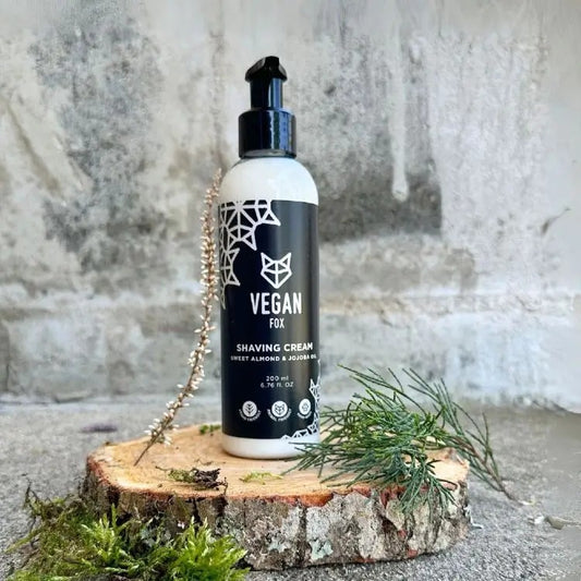 Vegan Fox Shaving Cream For Men, 200ml natural vegan skincare product - That Green Store