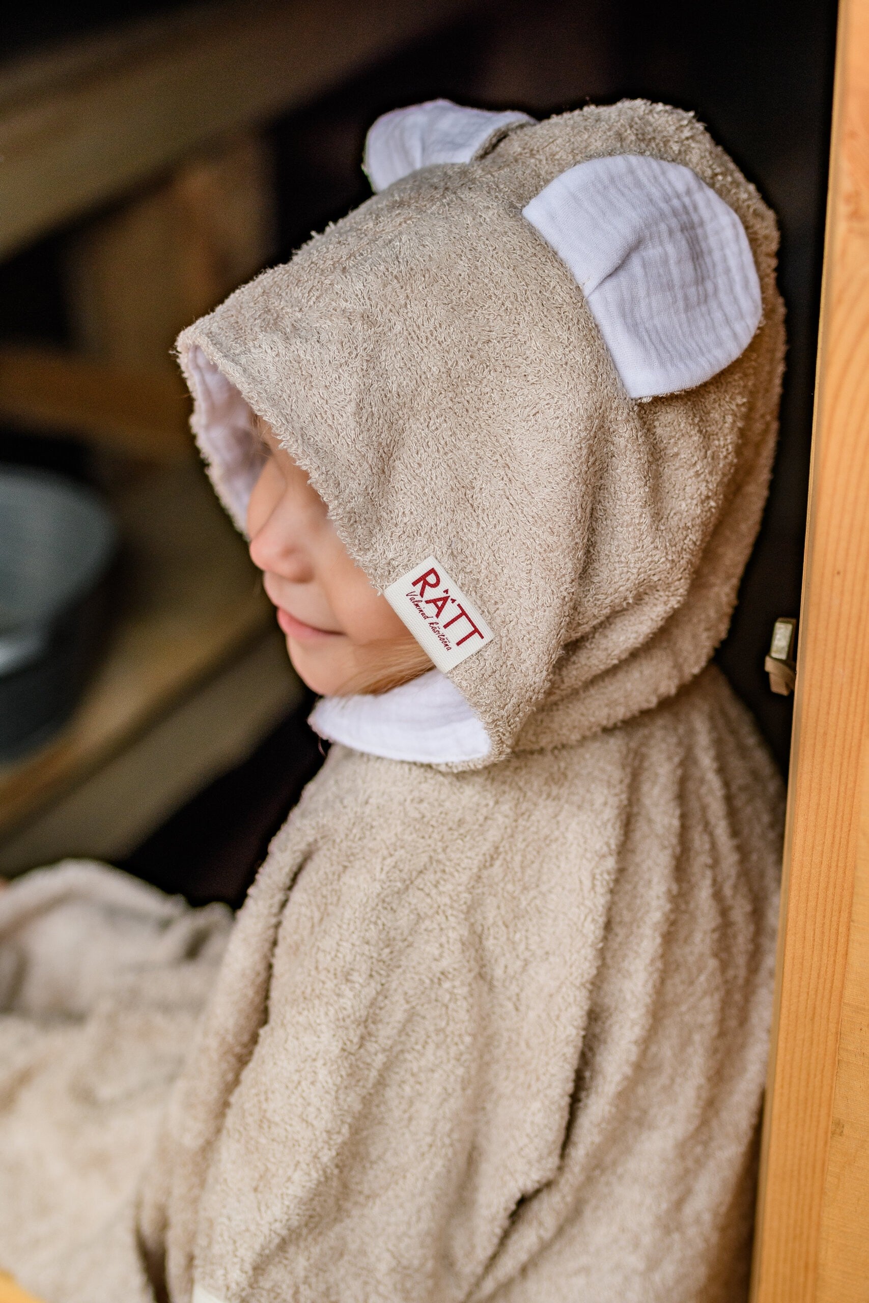 Short-Sleeve Poncho TEDDY - For TODDLERS (Size 82/86-116)