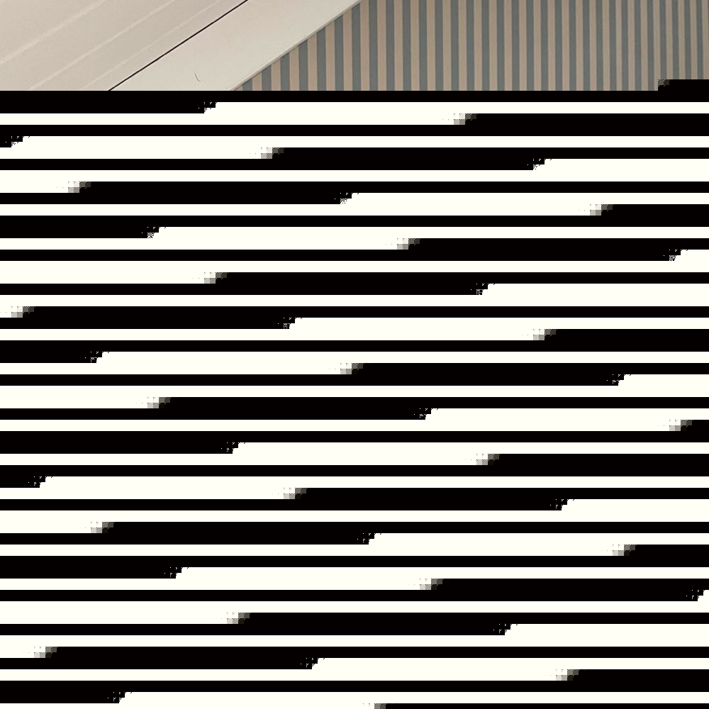 Simple Vintage Stripes Wallpaper - Beige And Blue