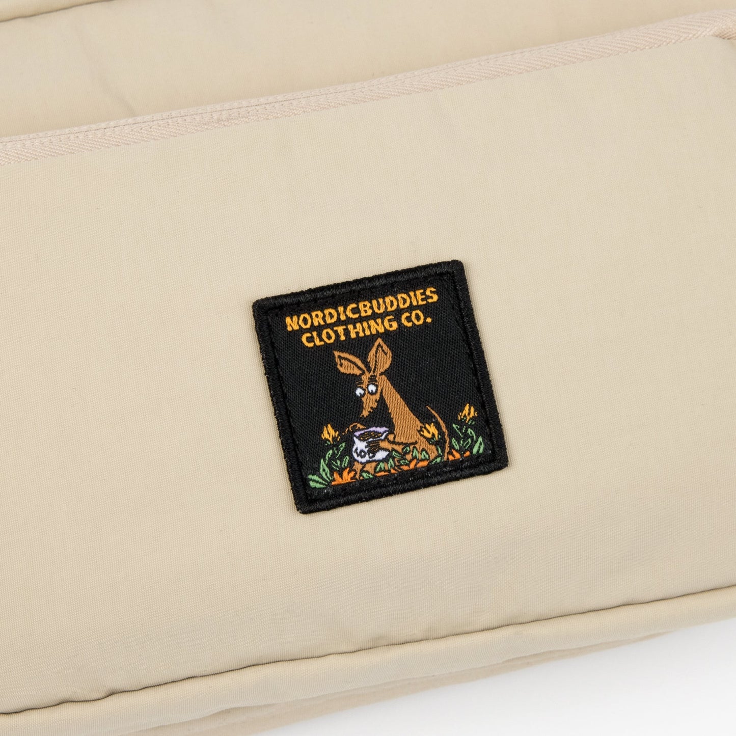 Sniff Retro Waist Bag - Beige