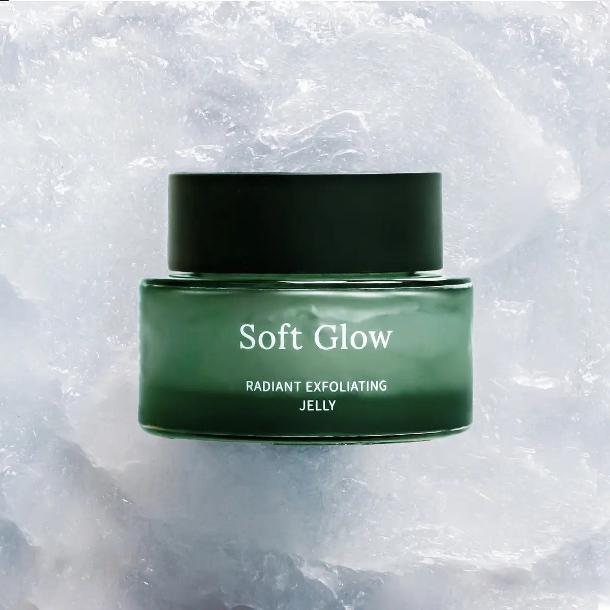 Front view of 50ml of USVA Cosmetics Soft Glow Radiant Exfoliating Jelly.