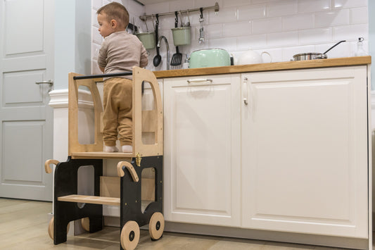 Trolley Kitchen Helper / Learning Table