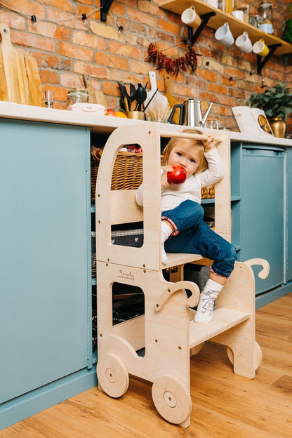 Trolley Kitchen Helper / Learning Table