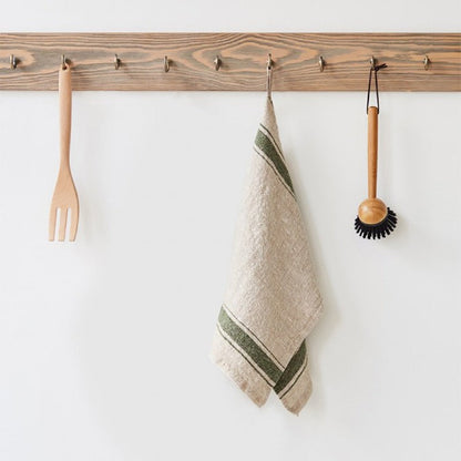 Vintage Linen Kitchen Towel Stripe