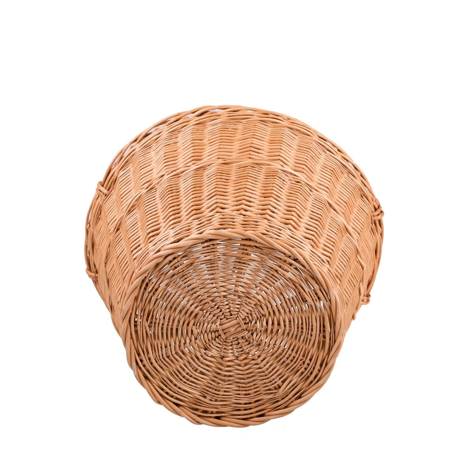 Under view Wicker Basket For Garden And Firewood, 38L