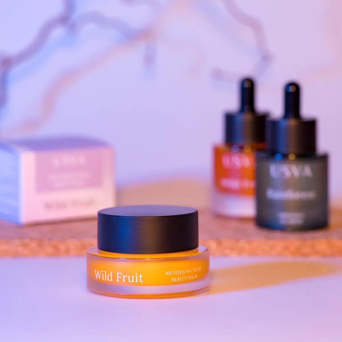 USVA Cosmetics natural Wild Fruit antioxidant face cream.